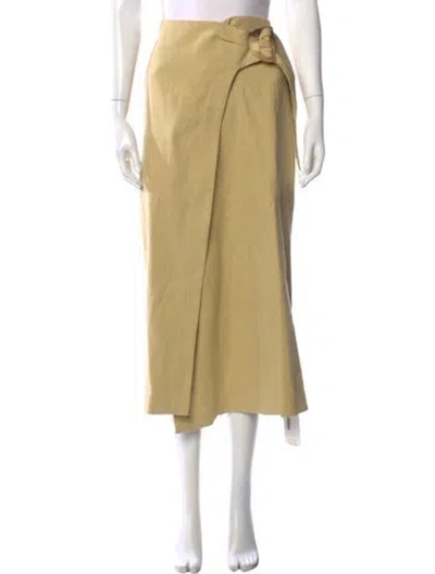 Pre-owned Vince Midi Length Skirt In Neutral