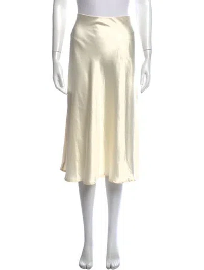 Pre-owned Vince Midi Length Skirt In Neutral