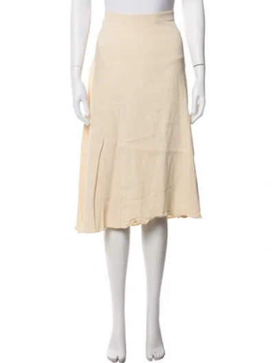 Pre-owned Vince Midi Length Skirt In Neutrals