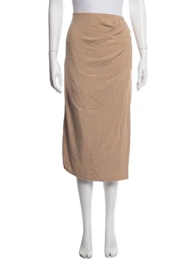 Pre-owned Vince Midi Length Skirt In Neutrals