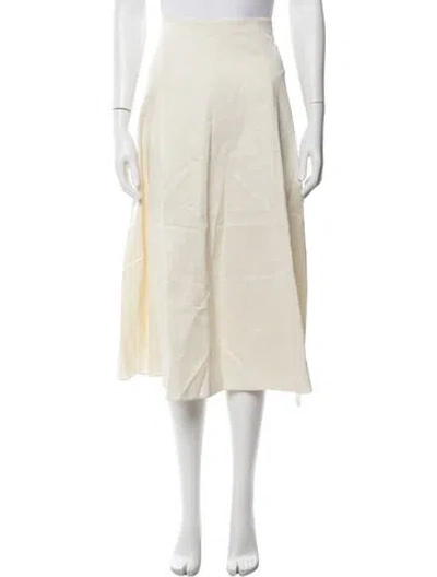 Pre-owned Vince Midi Length Skirt In Neutrals