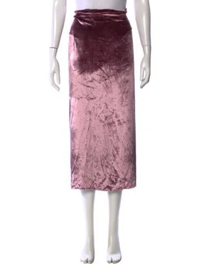 Pre-owned Vince Midi Length Skirt In Purple