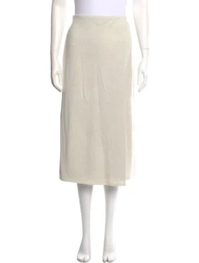 Pre-owned Vince Midi Length Skirt W/ Tags In Neutral