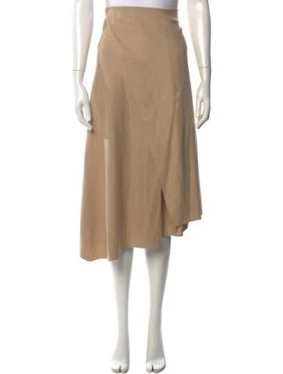 Pre-owned Vince Midi Length Skirt W/ Tags In Neutral
