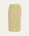 Shop Vince Midi Pencil Skirt In Herbaria Combo
