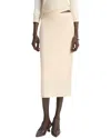 Vince Midi Skirt In Neutral