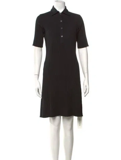 Pre-owned Vince Mini Dress In Green