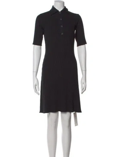 Pre-owned Vince Mini Dress W/ Tags In Black