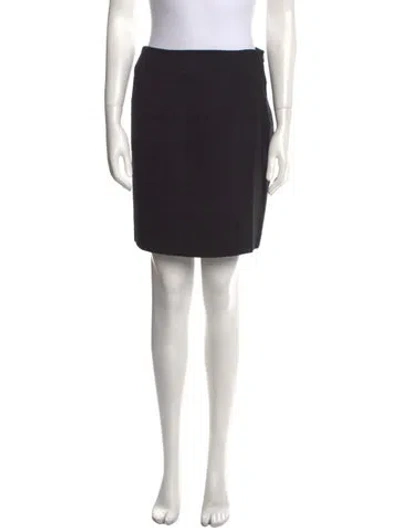Pre-owned Vince Mini Skirt In Black