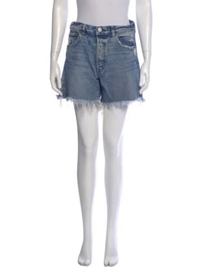 Pre-owned Vince Mini Skirt In Blue