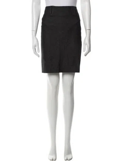 Pre-owned Vince Mini Skirt In Grey