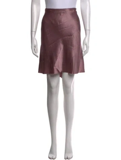 Pre-owned Vince Mini Skirt In Pink