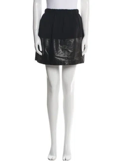 Pre-owned Vince Mini Skirt In White