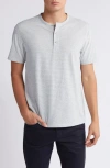 VINCE VINCE MINI STRIPE HENLEY