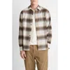 Vince Missoula Gradient Check Button-up Shirt In Multi
