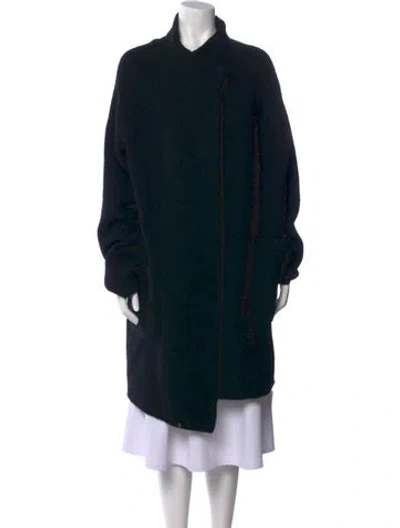 Pre-owned Vince Mock Neck Sweater In Black