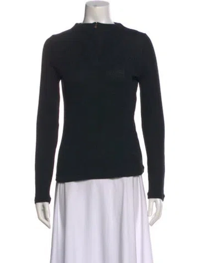 Pre-owned Vince Mock Neck Sweater In Multi