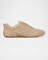 Vince Mojave Suede Retro Sneakers In Sand Trail Beige Suede