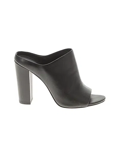 Pre-owned Vince Mule/clog In Black