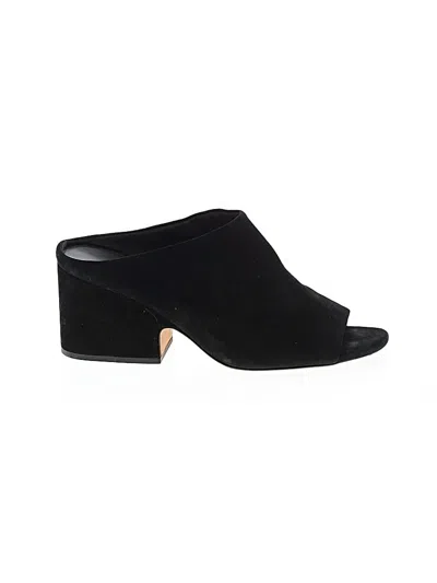 Pre-owned Vince Mule/clog In Black