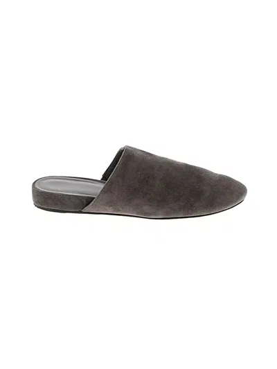 Pre-owned Vince Mule/clog In Gray