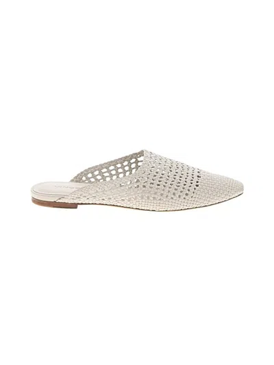 Pre-owned Vince Mule/clog In Ivory