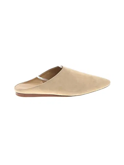 Pre-owned Vince Mule/clog In Tan
