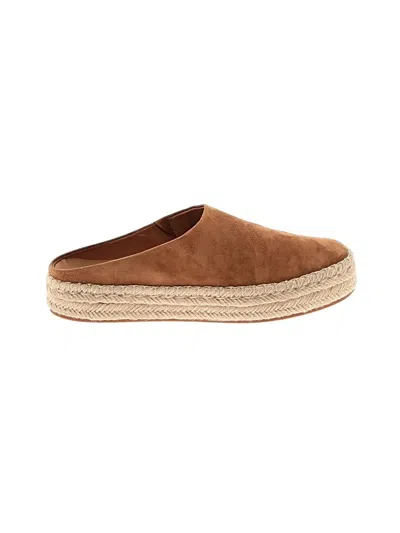 Pre-owned Vince Mule/clog In Tan