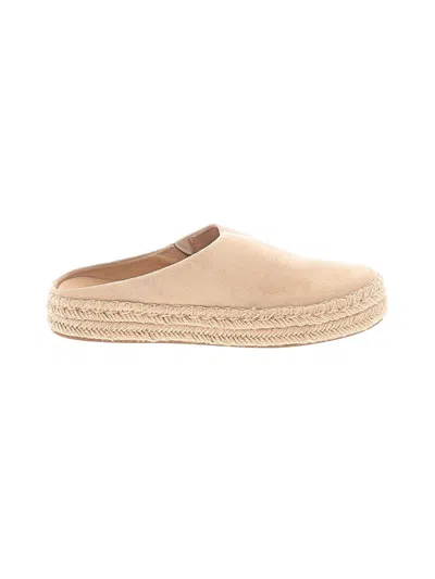 Pre-owned Vince Mule/clog In Tan