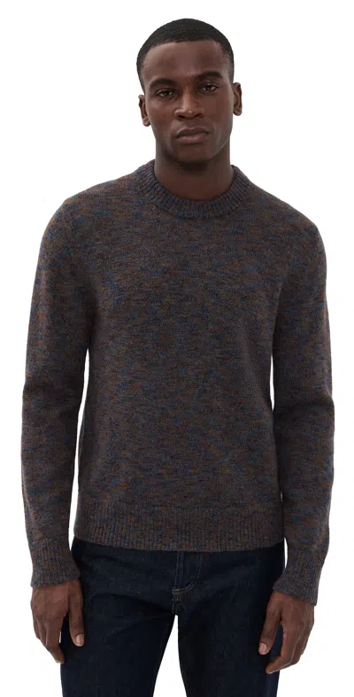 Vince Multi Mix Alpaca Merino Wool Sweater Coastal Combo