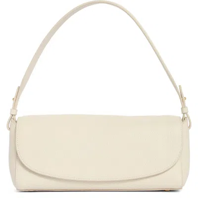 Vince Myrna Flap Shoulder Bag In White