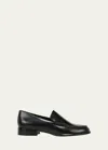 VINCE NAOMI SLEEK LEATHER LOAFERS