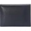 Vince Nappa Leather Bifold Card Case In Purple