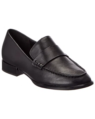 Vince Nelli-b Leather Loafer In Black