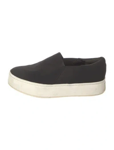 Pre-owned Vince Neoprene Espadrilles In Black