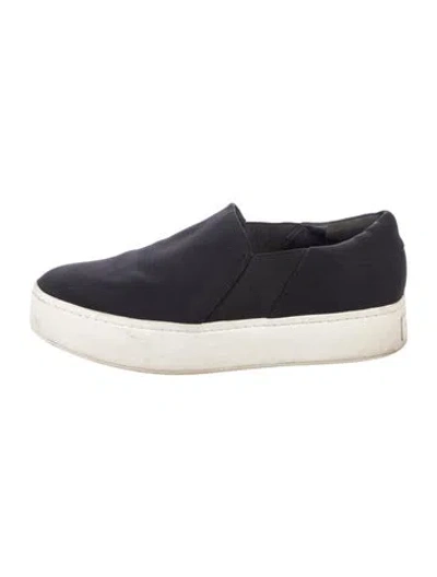 Pre-owned Vince Neoprene Sneakers In Black