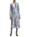 Vince Night Carnation Crew Neck Dress