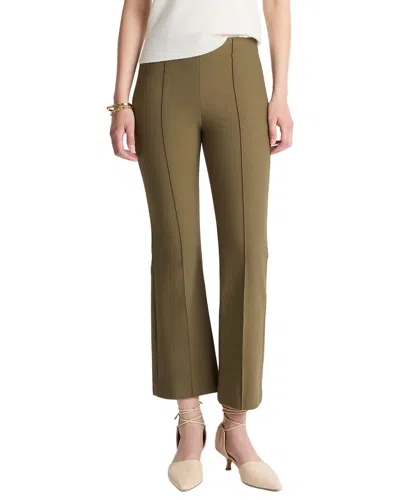 Vince Niki Mid Rise Crop Flare Pant In Green