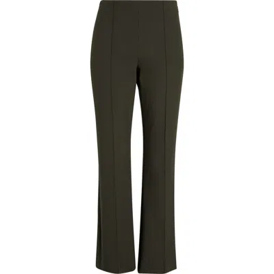 Vince Niki Mid Rise Crop Flare Pants In Deep Forest