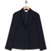 Vince Notch Lapel Blazer In Coastal
