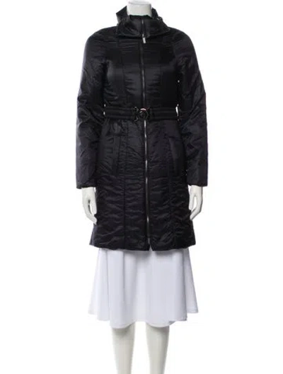 Pre-owned Vince Nylon Coat In Black