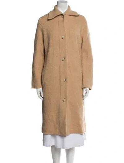 Pre-owned Vince Nylon Coat In Neutral