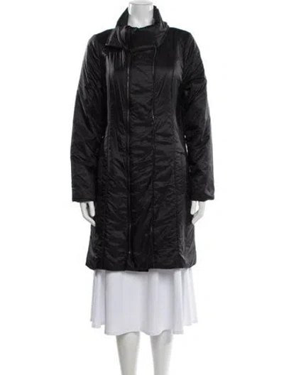 Pre-owned Vince Nylon Parka In Gray