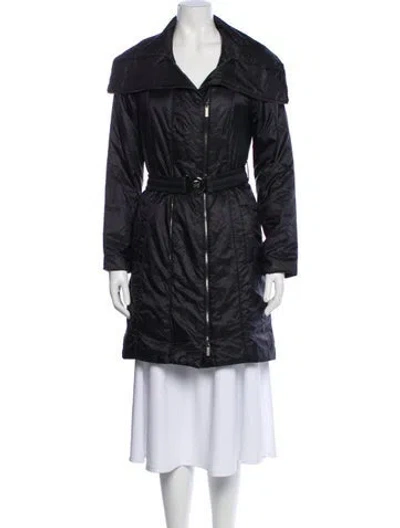 Pre-owned Vince Nylon Trench Coat In Multi