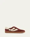 Vince Oasis Sneakers Malbec In Malbec Red Suede
