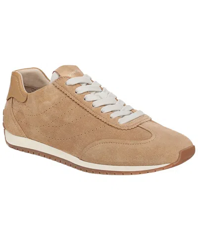 Vince Oasis Runner Ii Suede Sneaker In Brown