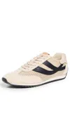 Vince Oasis Runner Mesh Sneakers Moonlight/black In Moonlight/black