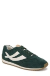 Vince Oasis Runner Sneaker In Evergreen/white