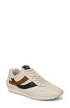 Vince Oasis Colorblock Leather Retro Sneakers In Flax/elm Wood/blue Ink