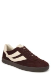 Vince Men's Oasis Mixed Leather Low-top Sneakers In Bordeaux/ Moonlight